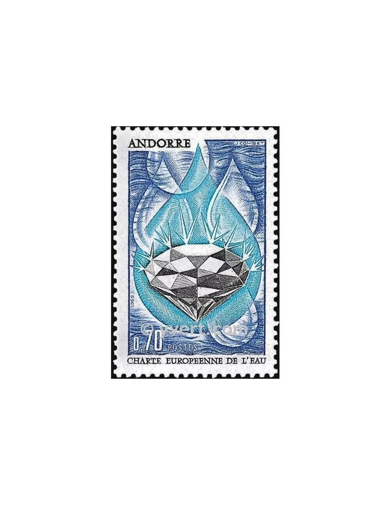 n° 197 - Timbre Andorre Poste