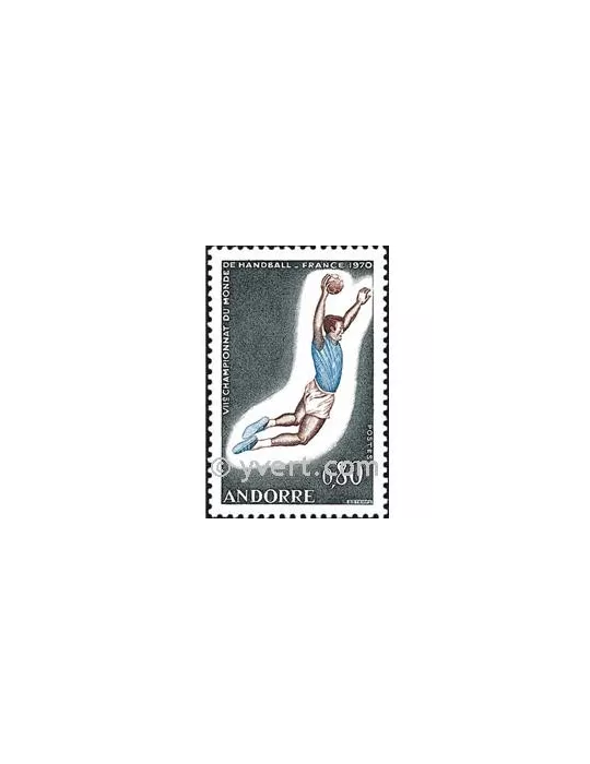 n° 201 - Timbre Andorre Poste