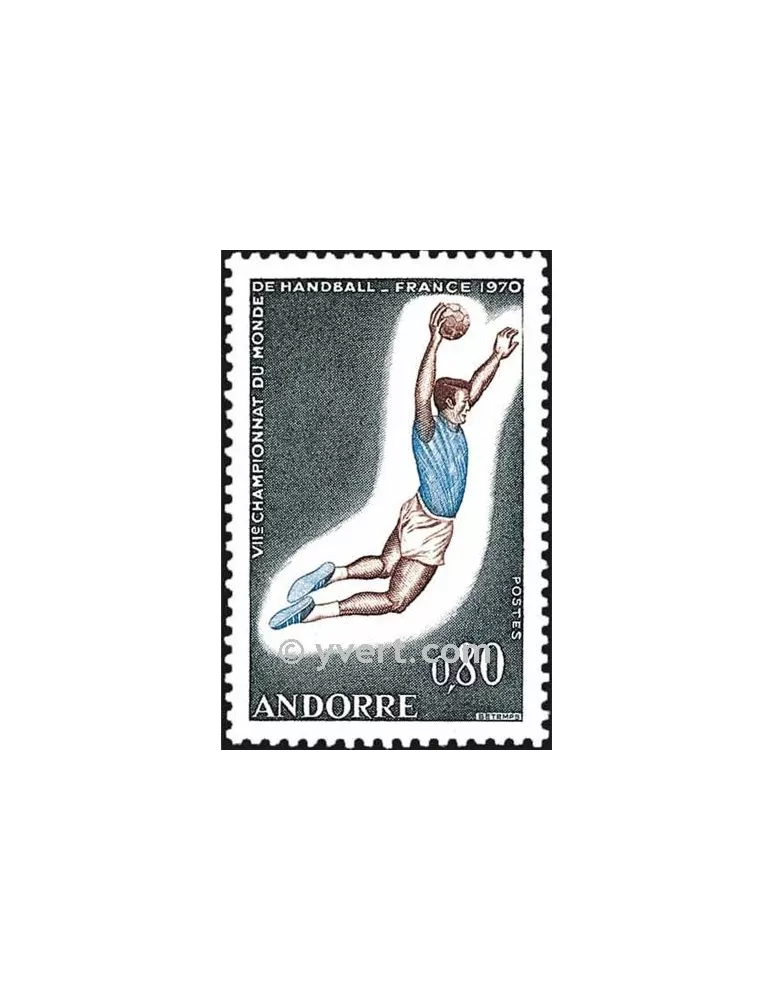 n° 201 - Timbre Andorre Poste