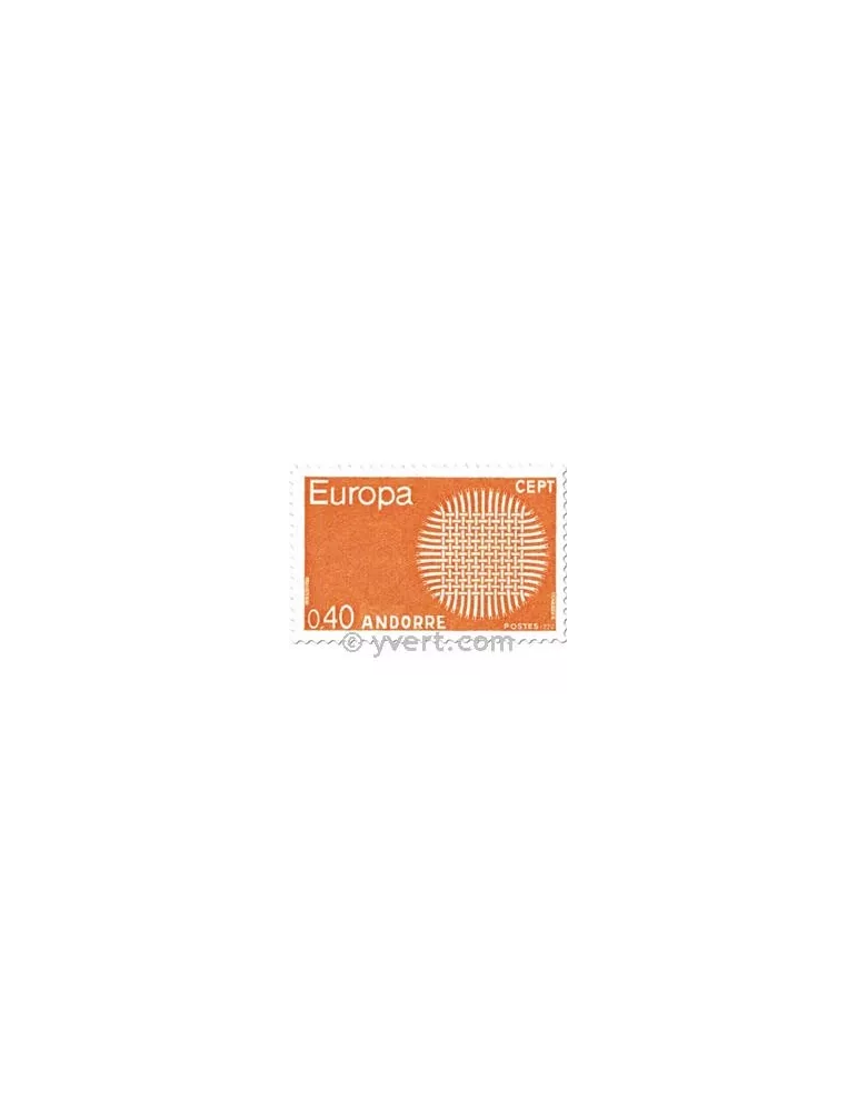 n° 202/203 - Timbre Andorre Poste