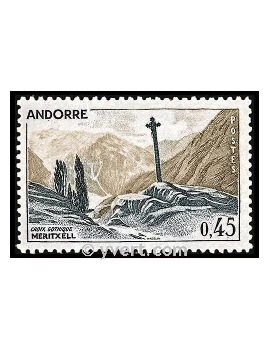 n° 204 - Timbre Andorre Poste