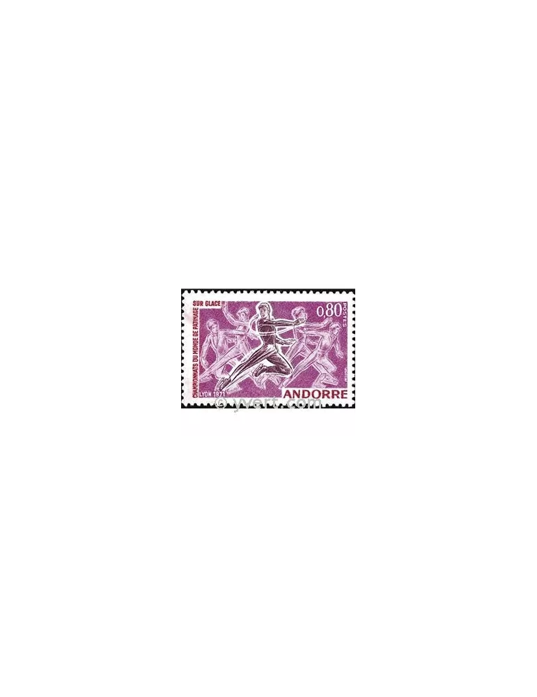 n° 209 - Timbre Andorre Poste