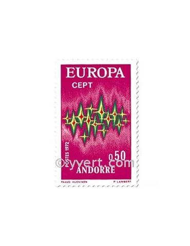 n° 217/218 - Timbre Andorre Poste