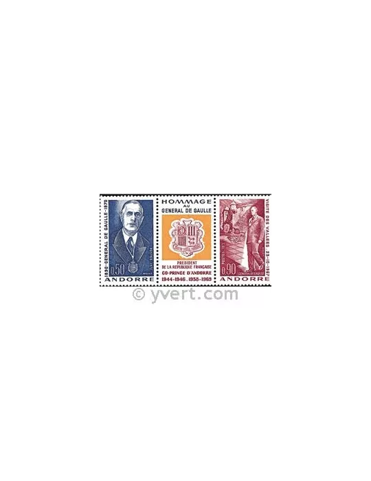 n° 225A - Timbre Andorre Poste