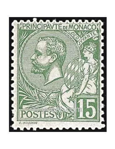n° 44 - Timbre Monaco Poste 2