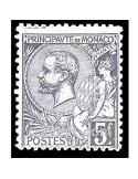 n° 46 - Timbre Monaco Poste