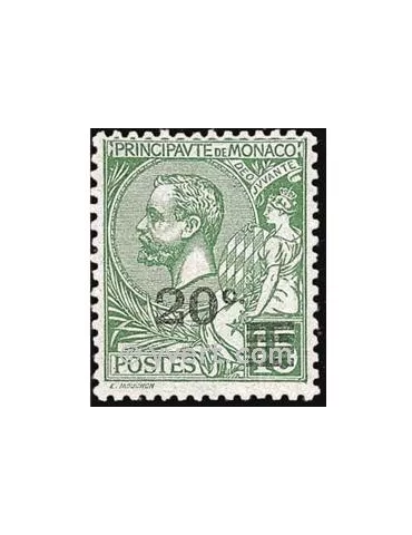 n° 51 - Timbre Monaco Poste