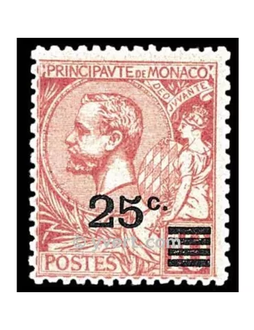 n° 52 - Timbre Monaco Poste 2
