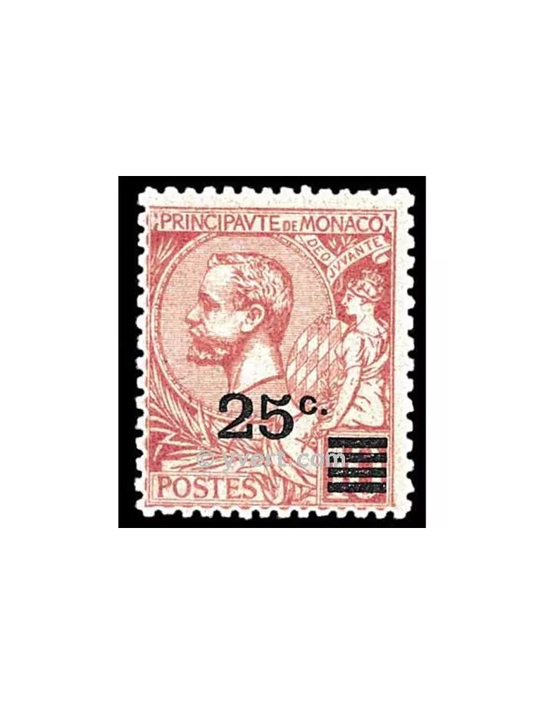 n° 52 - Timbre Monaco Poste