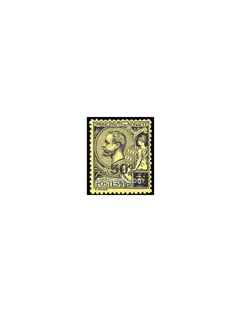 n° 53 - Timbre Monaco Poste