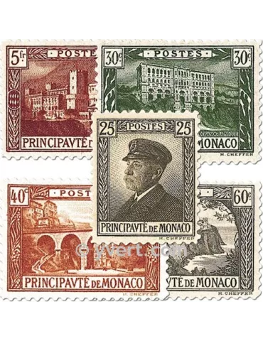 n° 54/64 - Timbre Monaco Poste 2