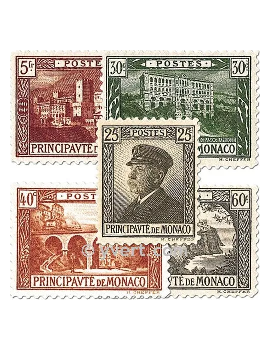 n° 54/64 - Timbre Monaco Poste