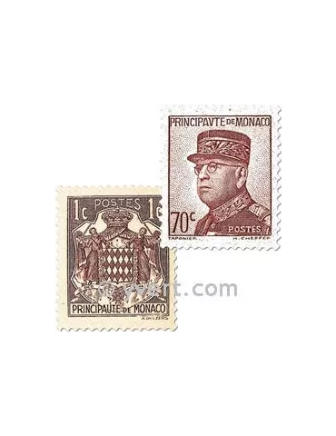 n° 154/166 - Timbre Monaco Poste