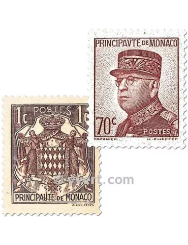 n° 154/166 - Timbre Monaco Poste 2