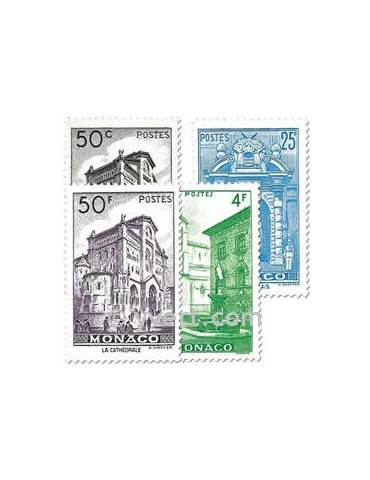 n° 307/313C - Timbre Monaco Poste