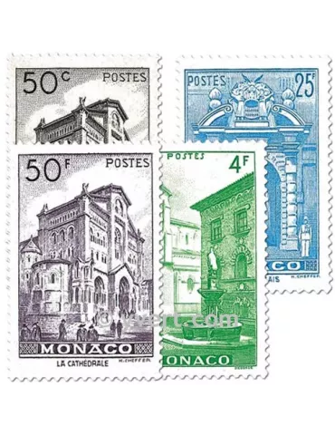 n° 307/313C - Timbre Monaco Poste 2
