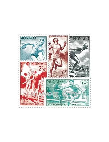 n° 319/323 - Timbre Monaco Poste