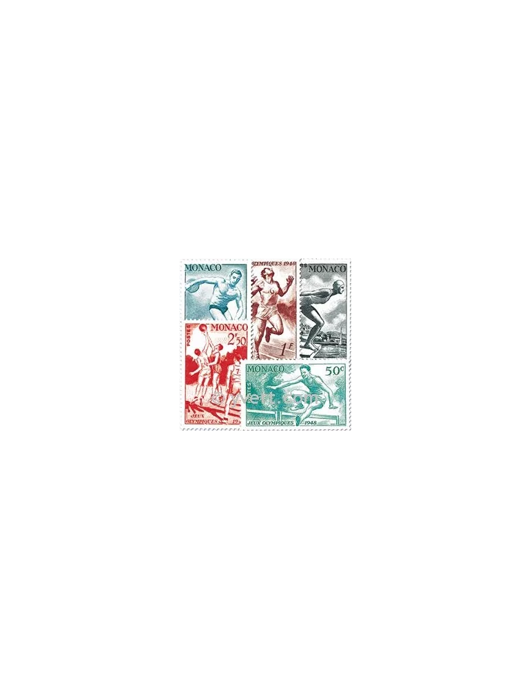 n° 319/323 - Timbre Monaco Poste
