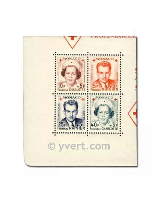 n° 334A/337A - Timbre Monaco Poste