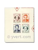 n° 334B/337B - Timbre Monaco Poste
