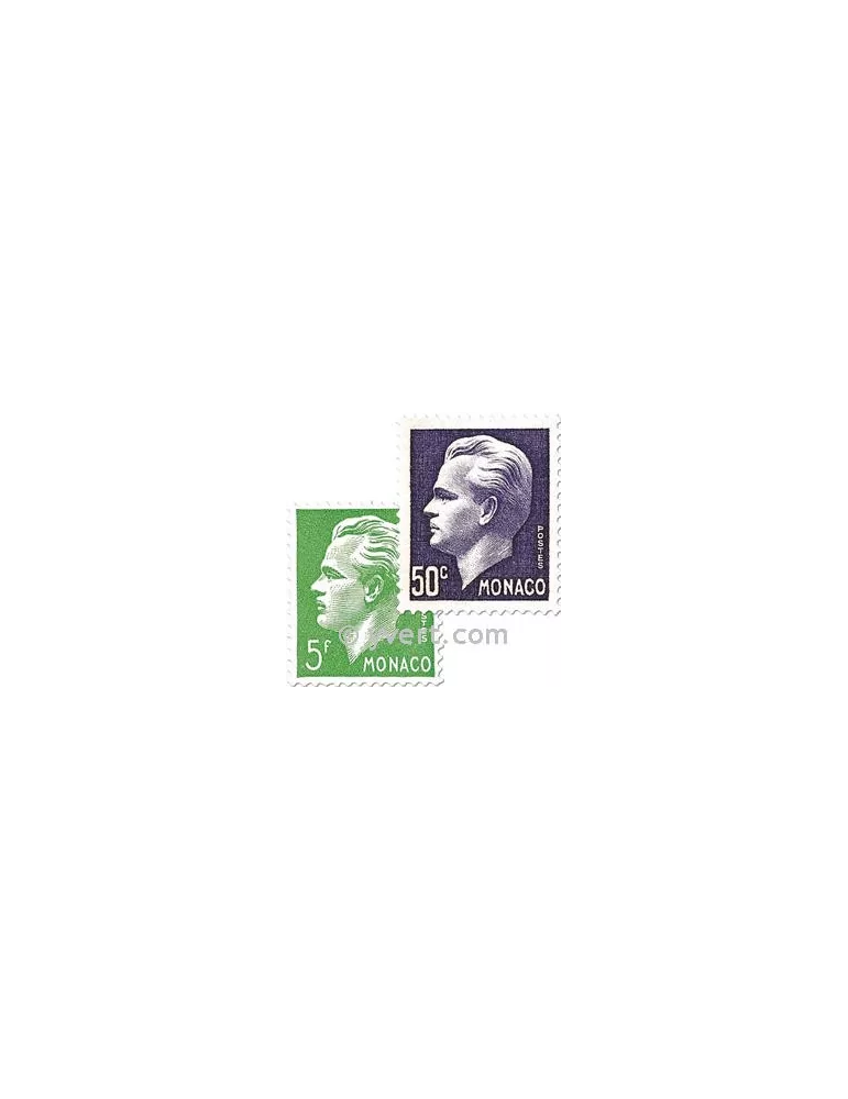 n° 344/350 - Timbre Monaco Poste