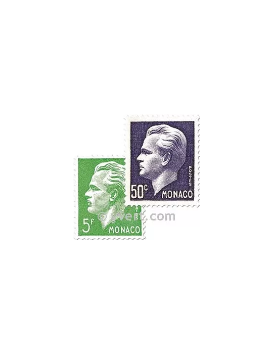 n° 344/350 - Timbre Monaco Poste