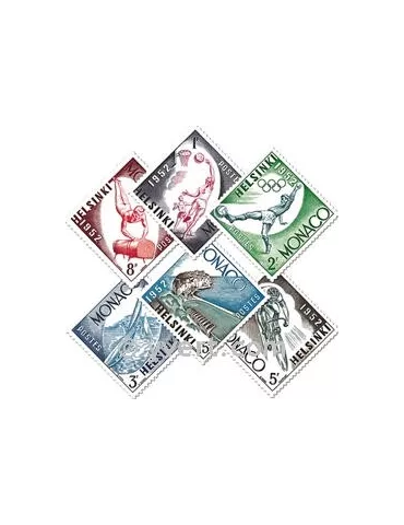 n° 386/391 - Timbre Monaco Poste