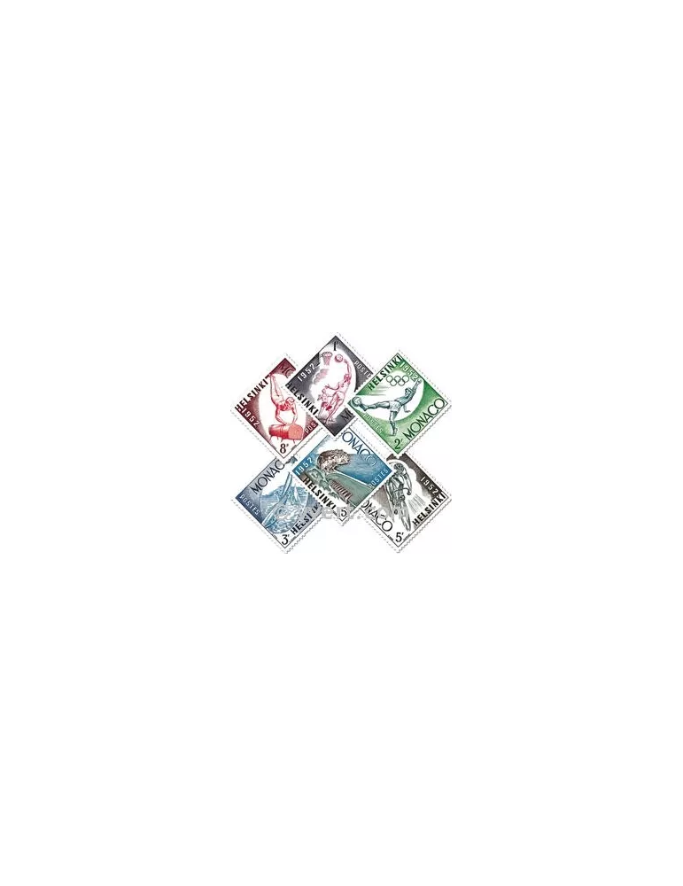 n° 386/391 - Timbre Monaco Poste