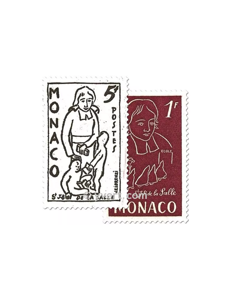 n° 402/404 - Timbre Monaco Poste