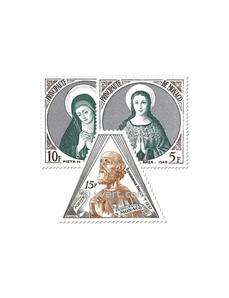 n° 437/439 - Timbre Monaco Poste