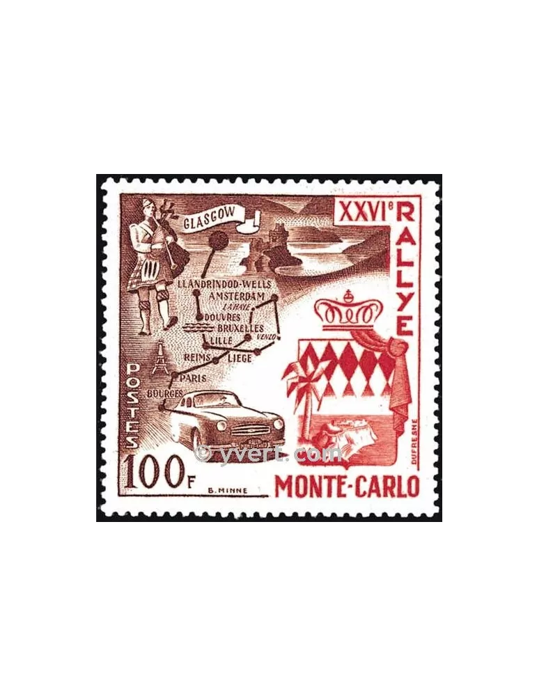 n° 441 - Timbre Monaco Poste