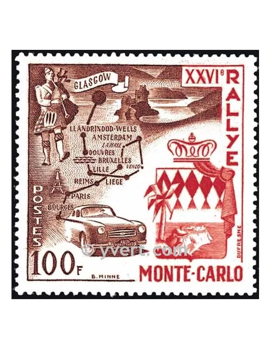 n° 441 - Timbre Monaco Poste