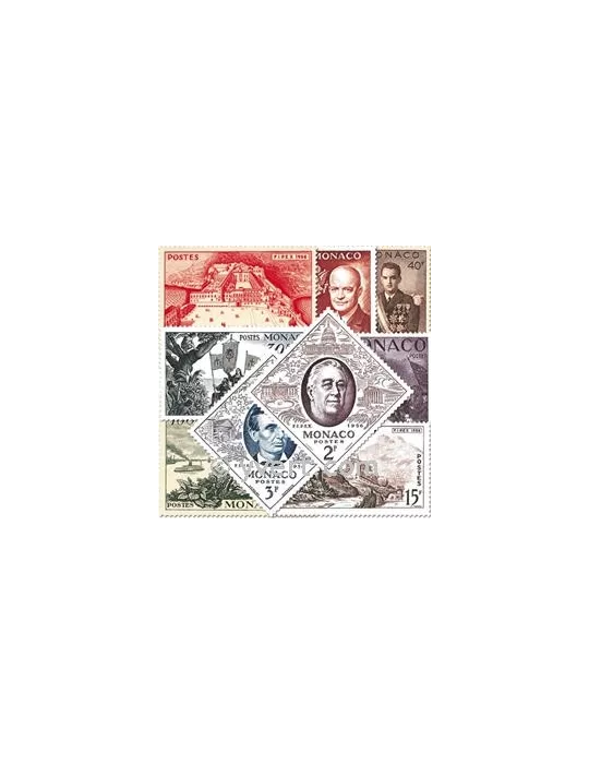 n° 444/452 - Timbre Monaco Poste