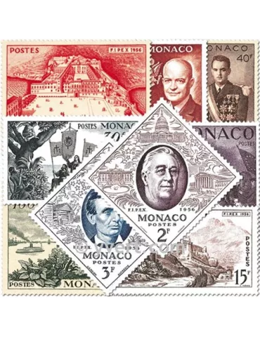 n° 444/452 - Timbre Monaco Poste 2
