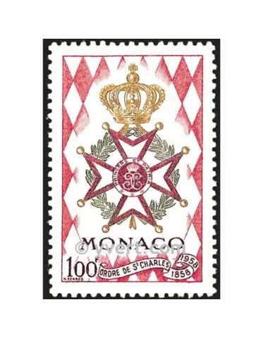 n° 490 - Timbre Monaco Poste 2