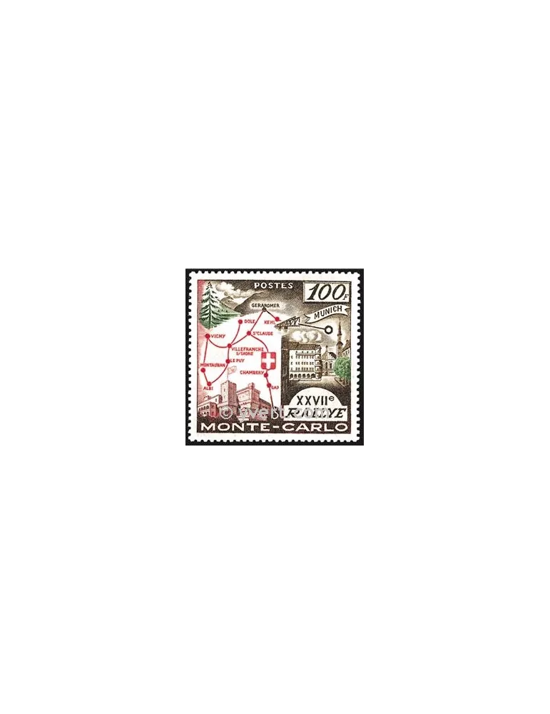n° 491 - Timbre Monaco Poste