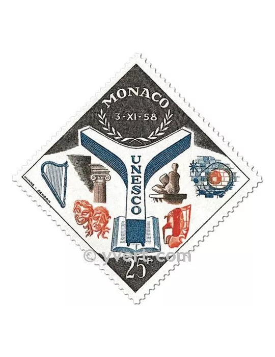 n° 511/512 - Timbre Monaco Poste