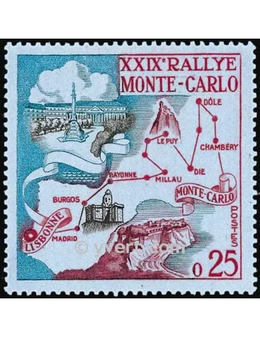 n° 524 - Timbre Monaco Poste 2