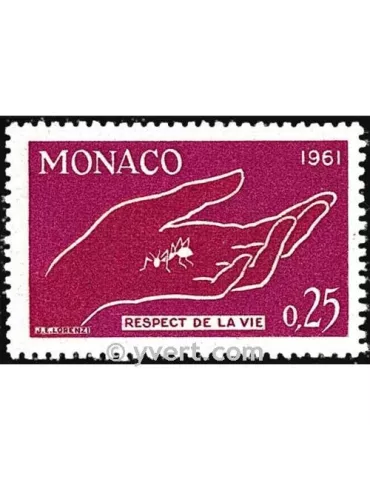 n° 554 - Timbre Monaco Poste 2