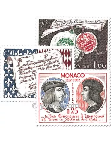 n° 576/578 - Timbre Monaco Poste 2