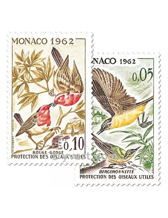 n° 581/590 - Timbre Monaco Poste