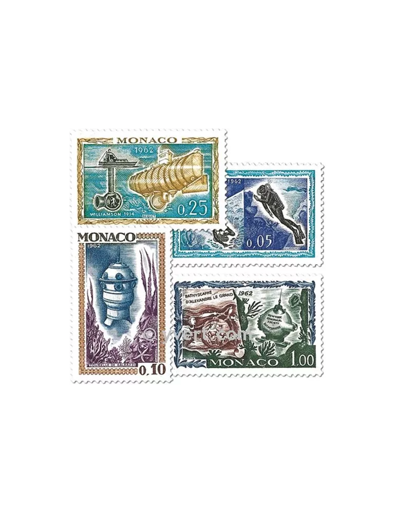 n° 591/597 - Timbre Monaco Poste