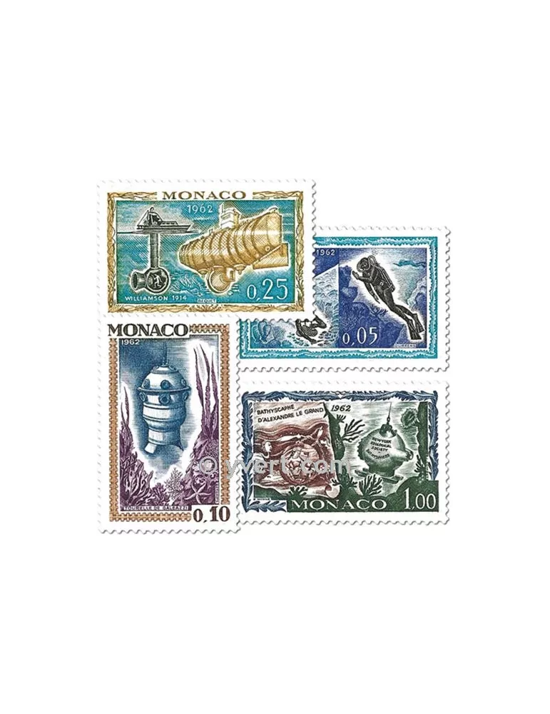 n° 591/597 - Timbre Monaco Poste