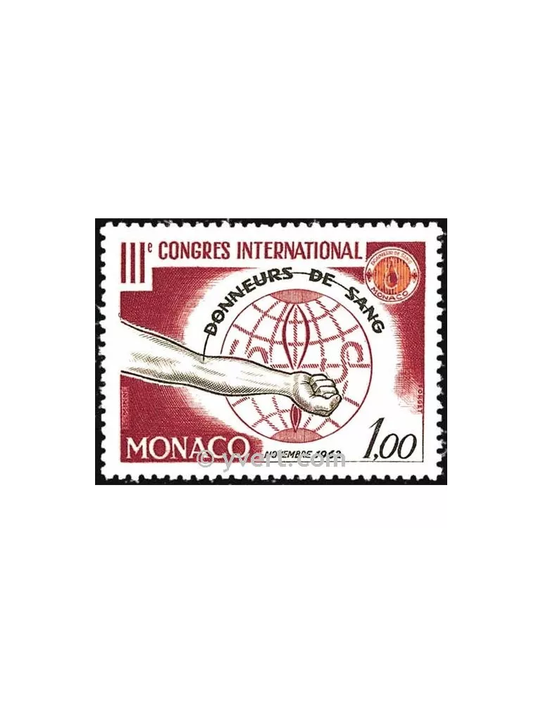 n° 598 - Timbre Monaco Poste