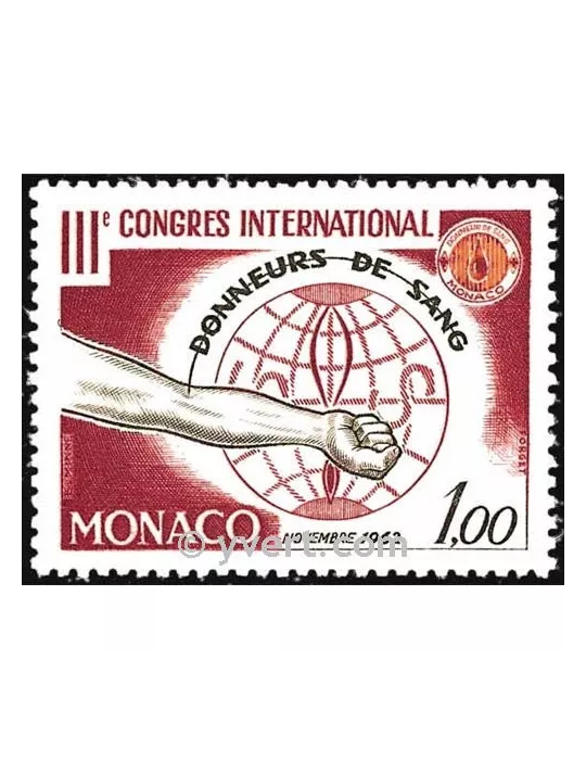 n° 598 - Timbre Monaco Poste