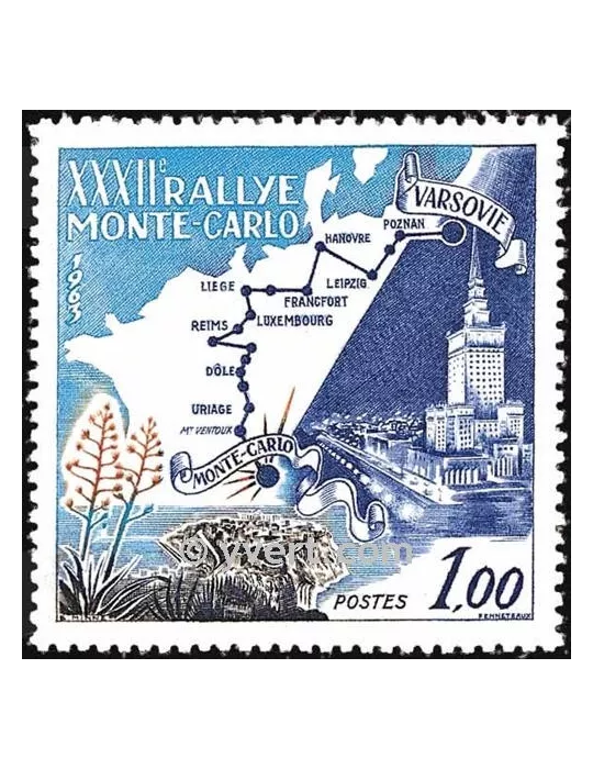 n° 614 - Timbre Monaco Poste