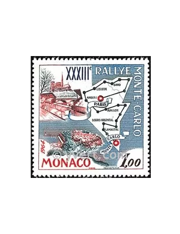n° 616 - Timbre Monaco Poste