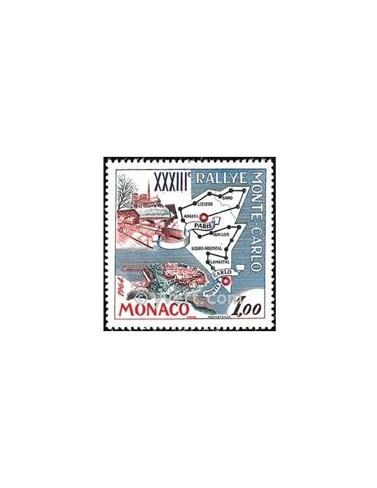 n° 616 - Timbre Monaco Poste