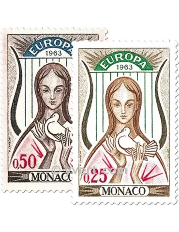 n° 618/619 - Timbre Monaco Poste 2
