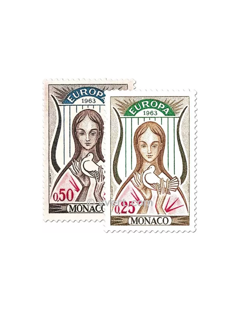 n° 618/619 - Timbre Monaco Poste